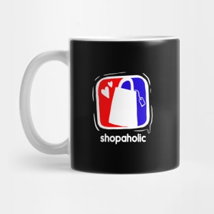 Shopaholic Funny design Mug